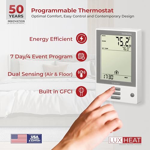 120v Electric Radiant Floor Heating System Mat Kit S835750