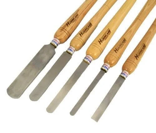 Woodturning Five Piece Scraper Set, High Speed Steel K21047