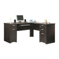 Espresso L-Shape Corner Desk D3968
