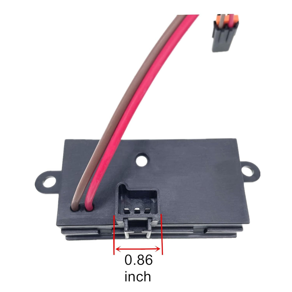 Blower Motor Resistor Heater Fan Control Module Pack of 2 J679