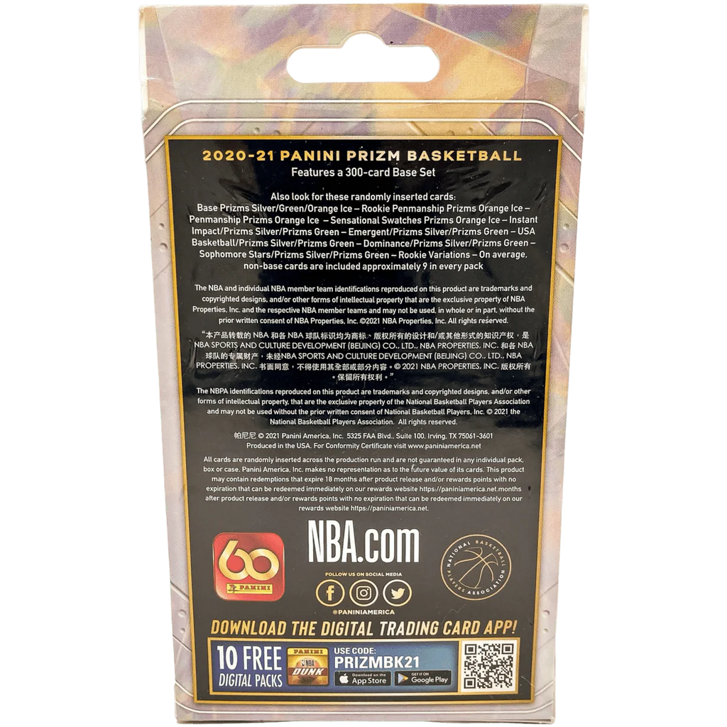 Basketball Trading Cards Hanger Box H83288