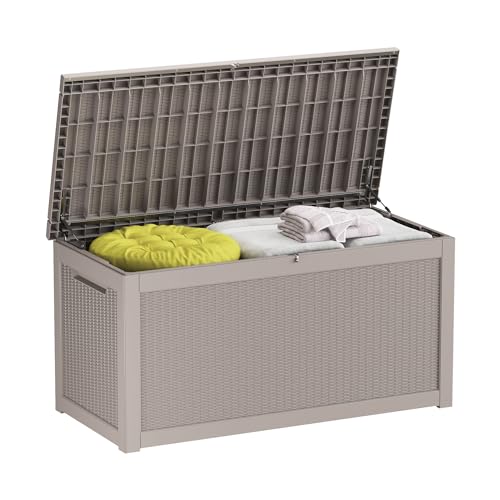 100 Gallon Waterproof Resin Deck Box N548614