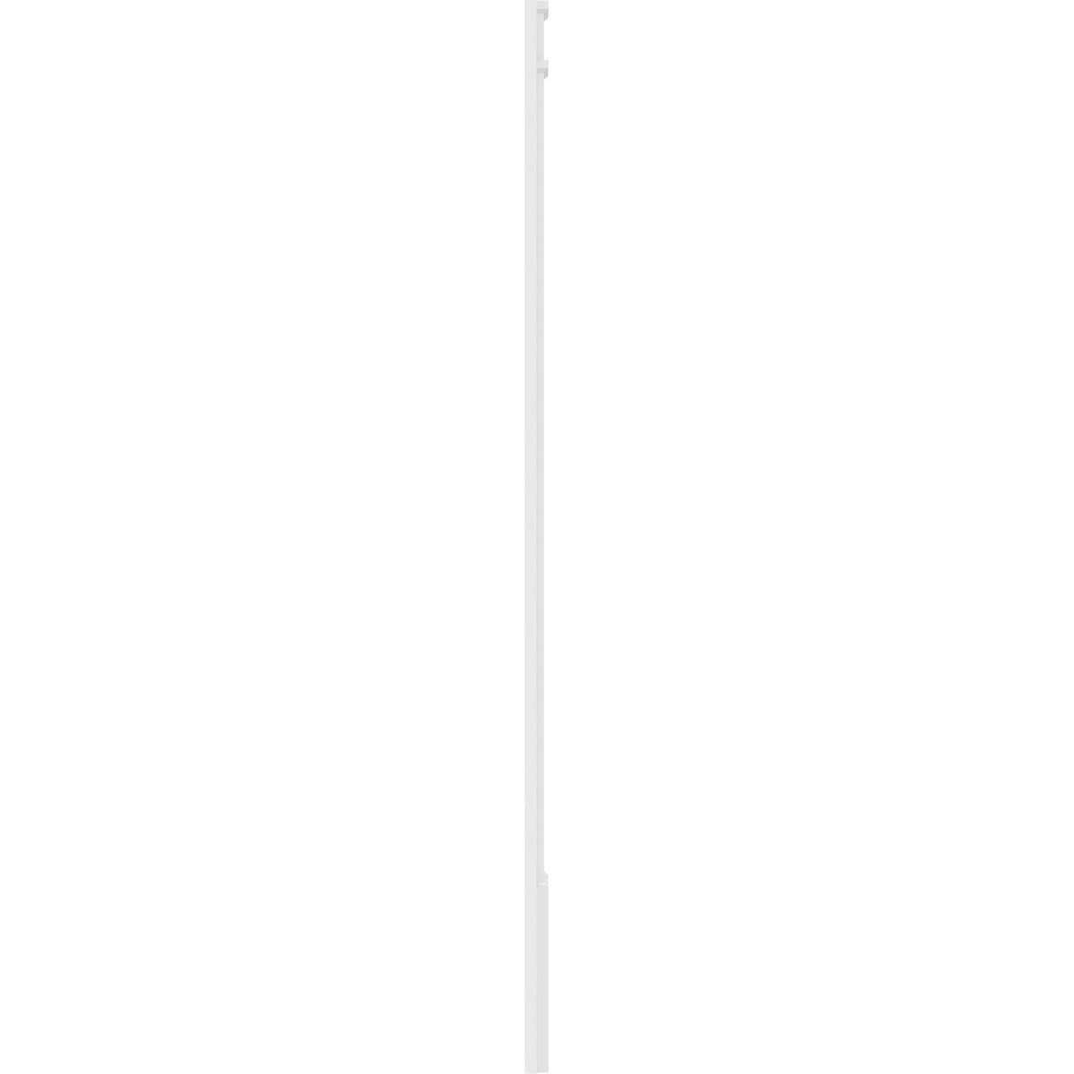 PVC Flat Panel Pilaster with Capital & Base (Pair) J2486
