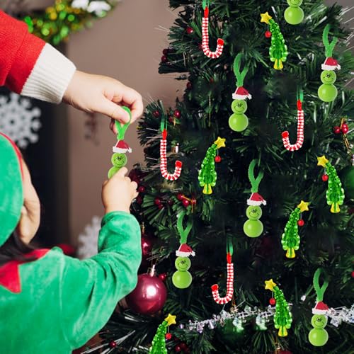 Christmas Beaded Ornament Kit, 30 Sets S61433
