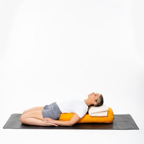 Round Cotton Yoga Bolster S6184