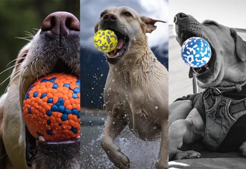 1 Blue w/White 2.5" Dog Ball U20414