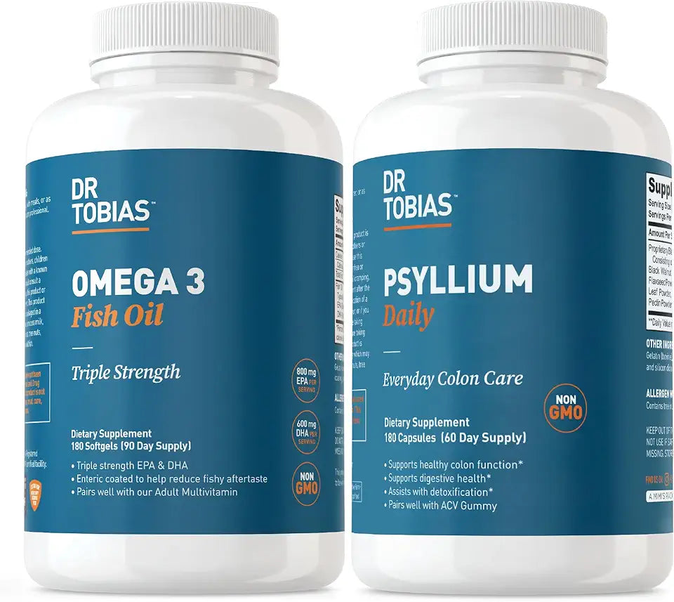 Omega 3 Fish Oil and Psyllium S268