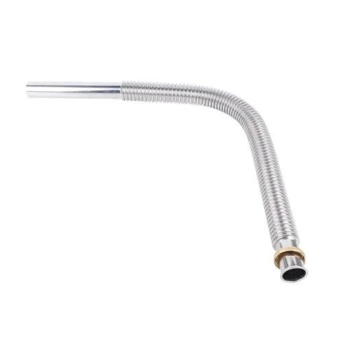 Flexible Pipe Sink Drain Hose Tube Silver Anti-odor K34386