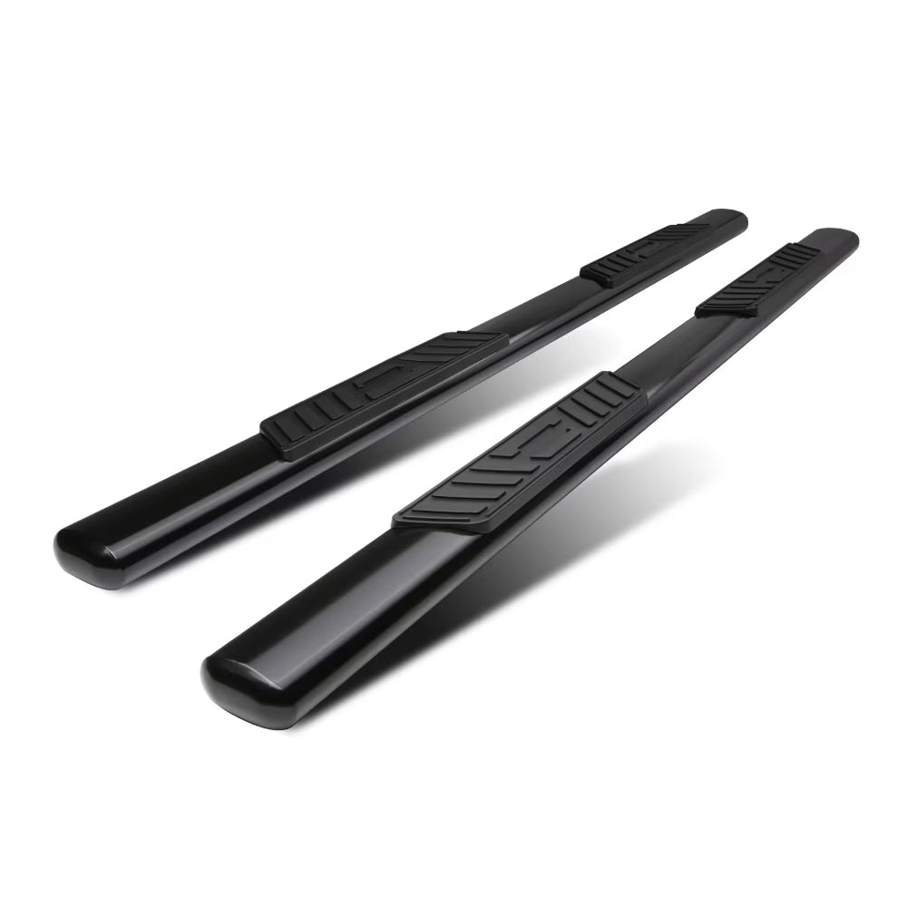 Black 5" Oval Step Nerf Bar Running Board F741600