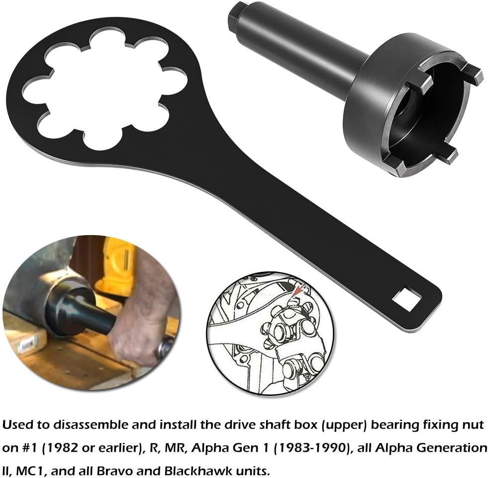 Bearing Retainer Spanner Wrench & Carrier Retainer Wrench Tool R4330