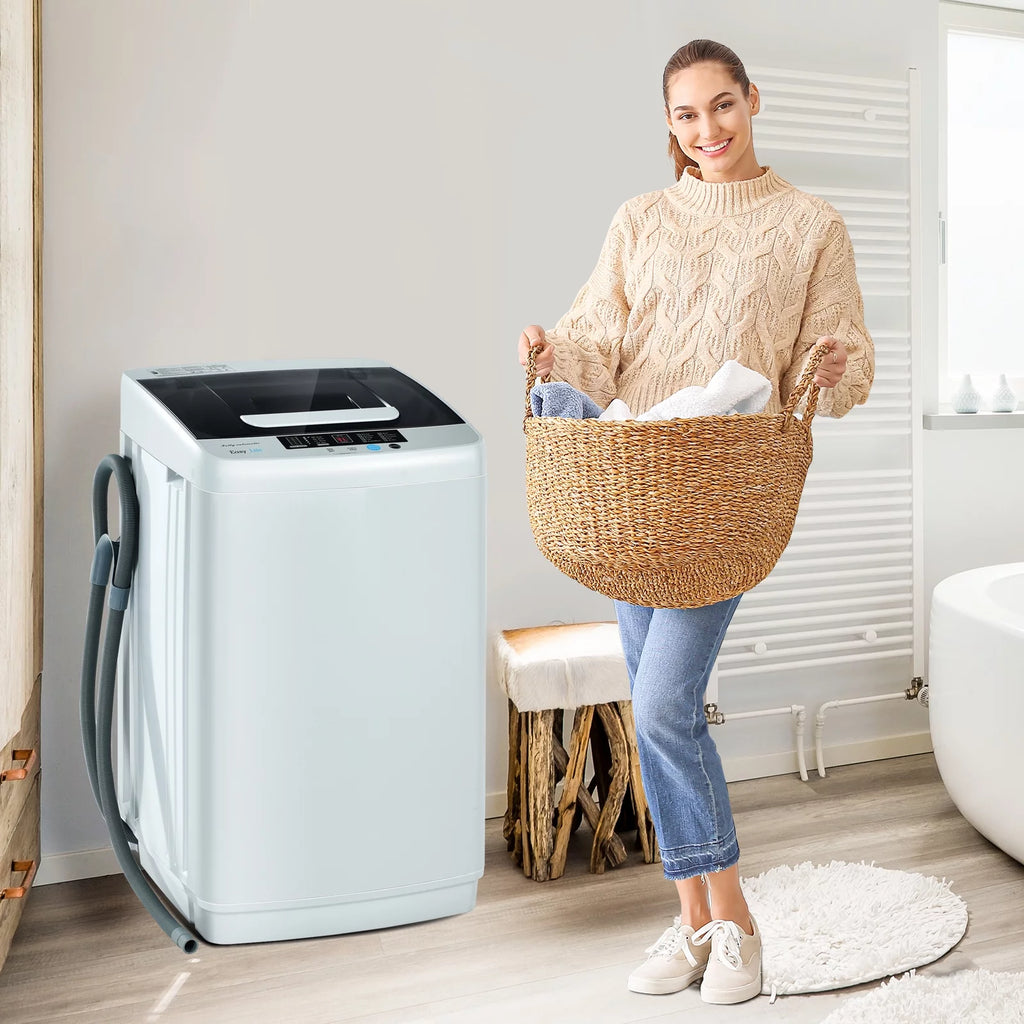 Portable Full-Automatic Washing Machine 8.8lbs S166