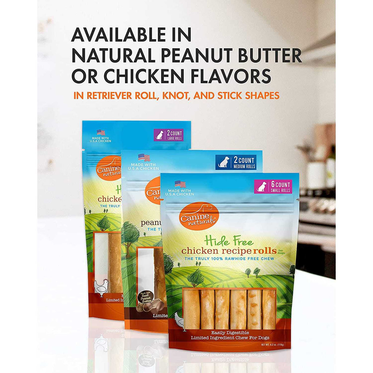 Chicken Recipe Roll Dog Chew C39767