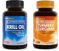 Krill Oil Turmeric Curcumin Supplement with BioPerine Q229305