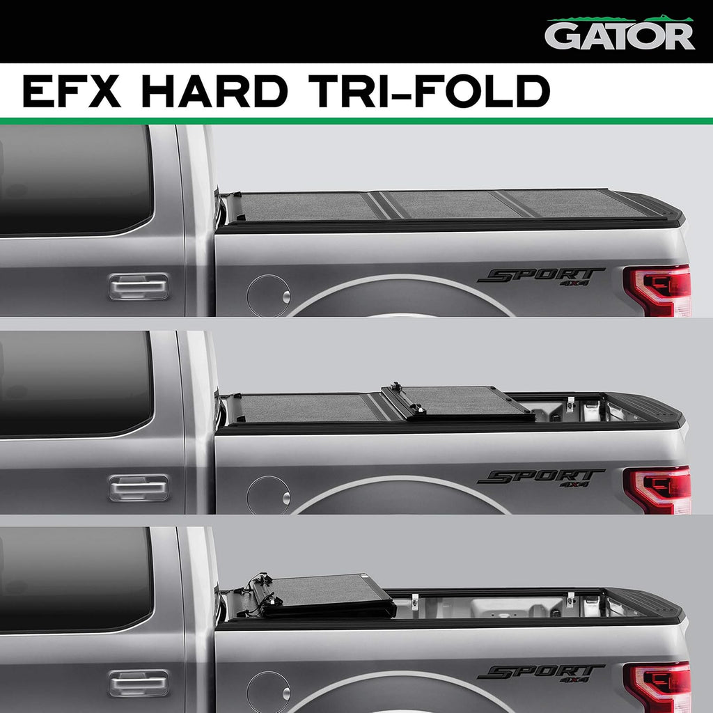 Hard Tri-Fold Truck Bed Tonneau Cover I879