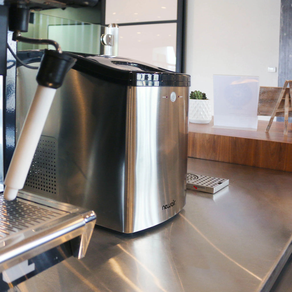 40 lb. Countertop Nugget Ice Maker in Stainless Steel H164