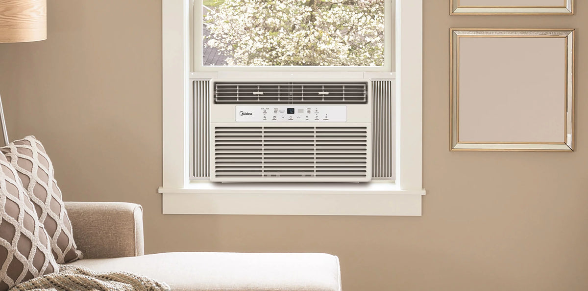 8,000 BTU 115V Smart Window Air Conditioner with Remote Y85644