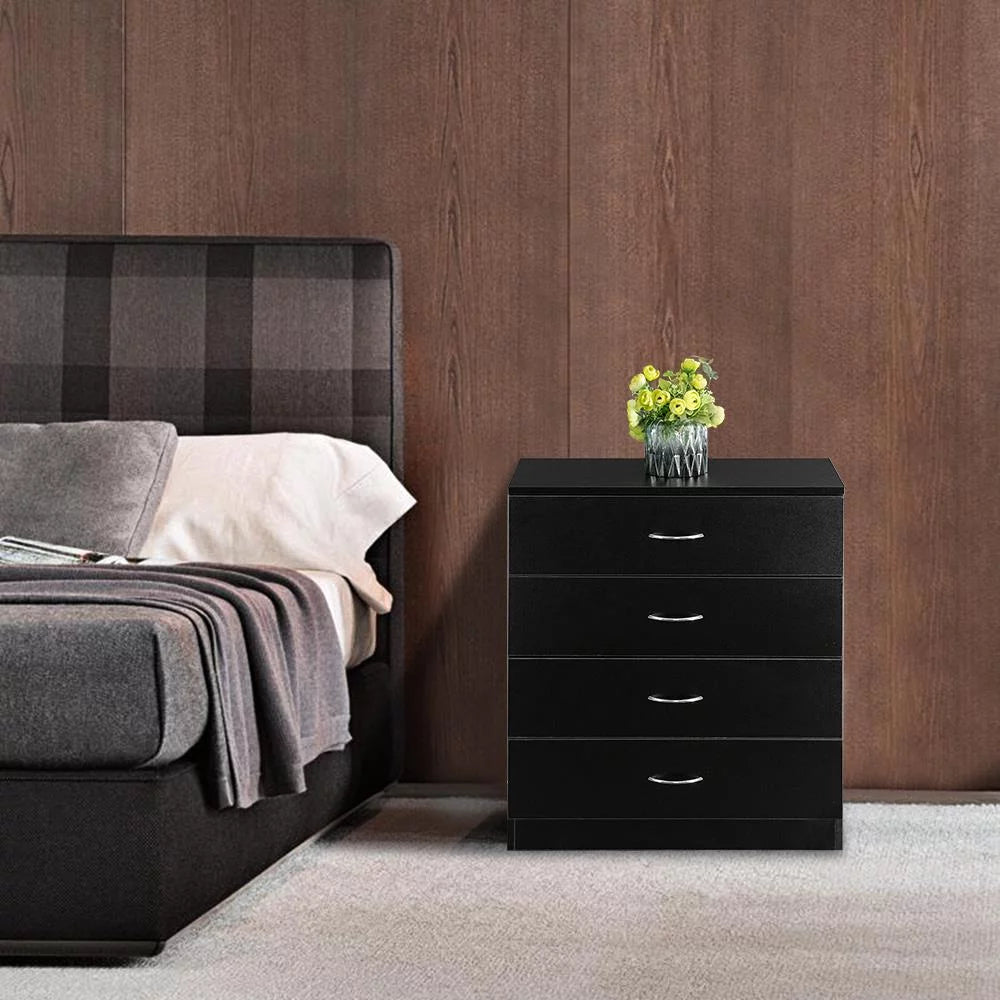 Modern 4 Drawer Dresser Storage Chest Organizer W914