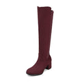 Women's Knee High Stretchy Fashion Boots G68497