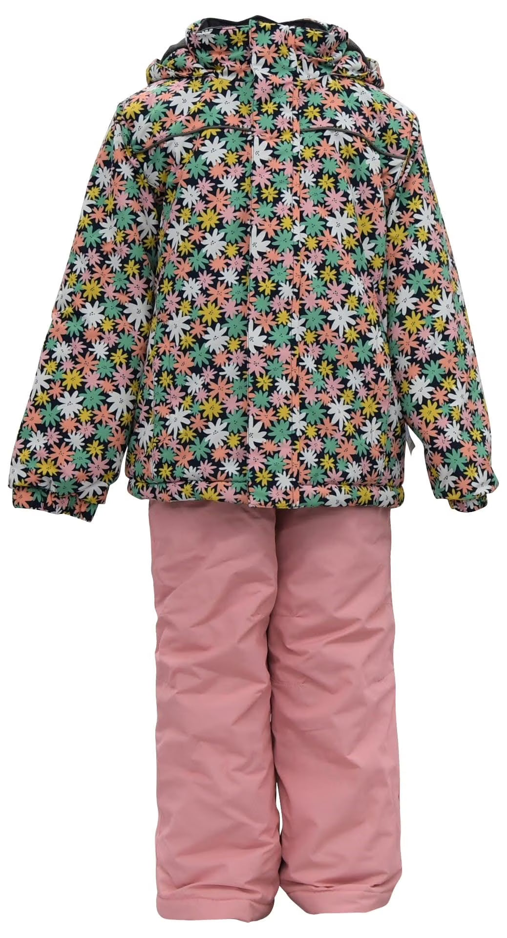 Little Girls Snowsuit Ski Jacket and Snow Pants Set S-L R6428