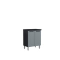 Grey Base Cabinet Q499