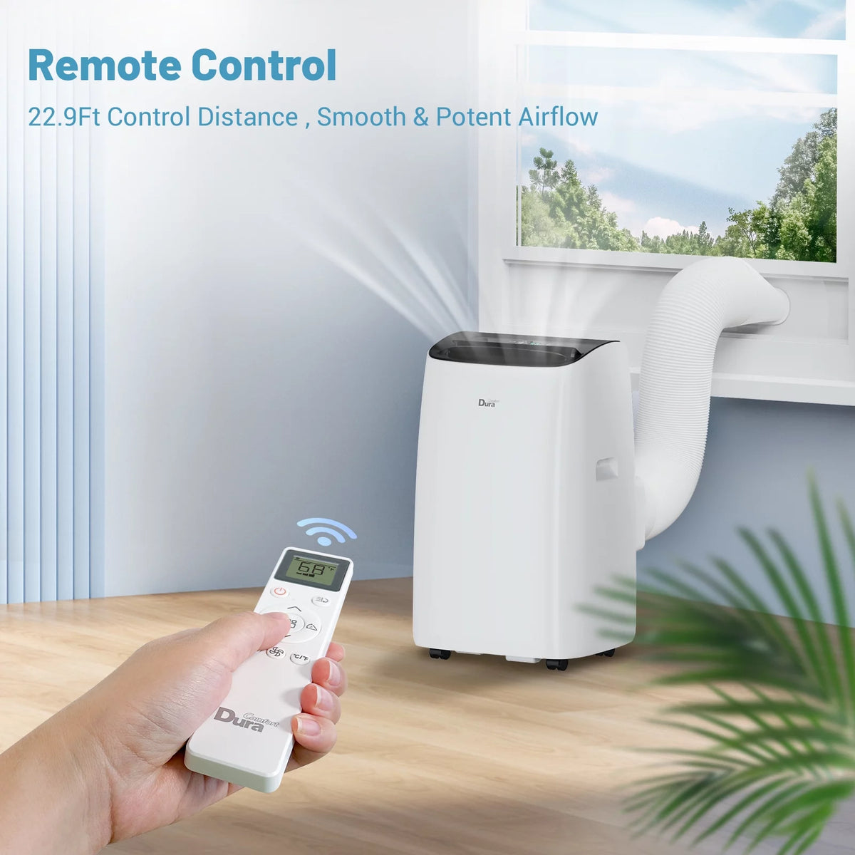 14000 BTU Portable Air Conditioner with Remote Control S920741
