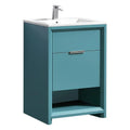 24″ Teal Green Bathroom Vanity B29499