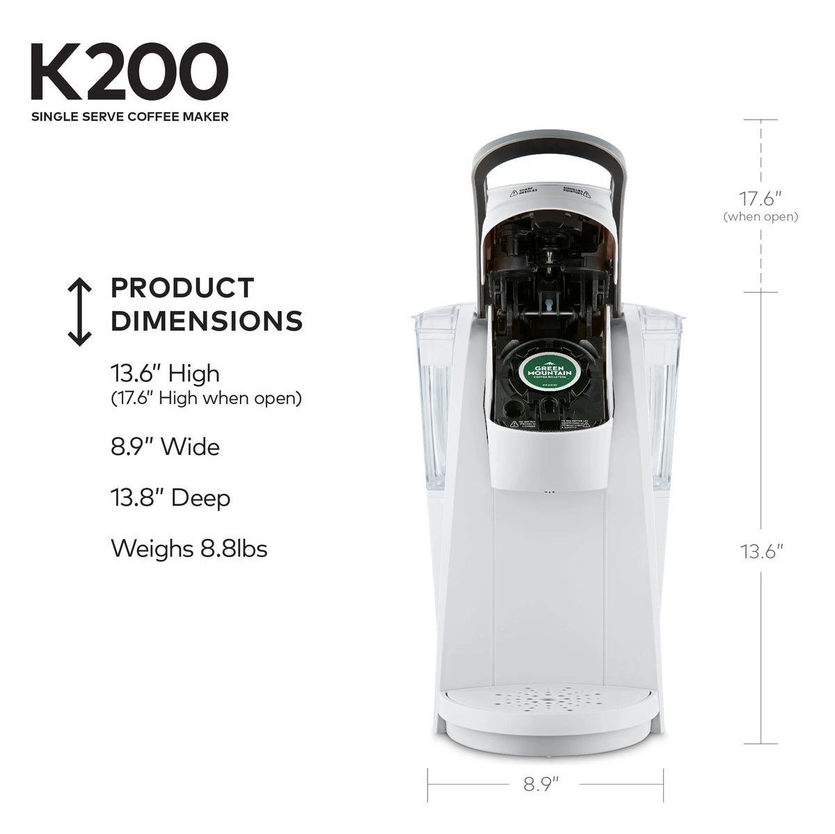 Single-Serve K-Cup Pod Coffee Maker S4149