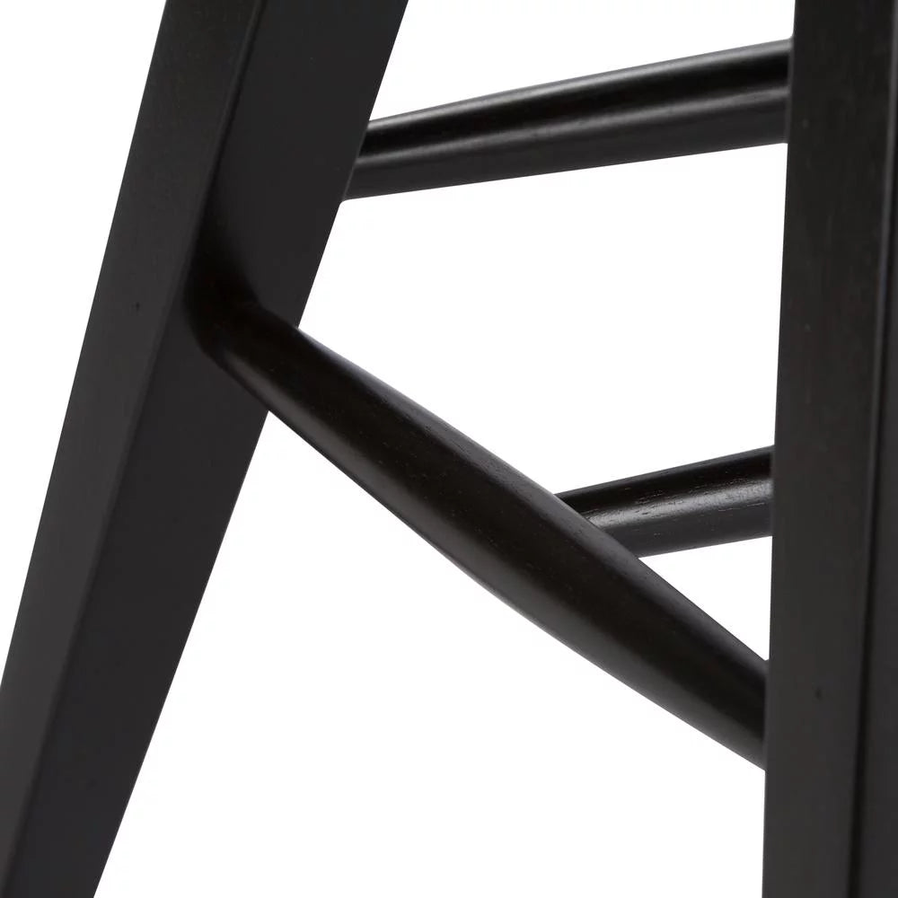 Black Set of 2 Traditional Side Chair R6292