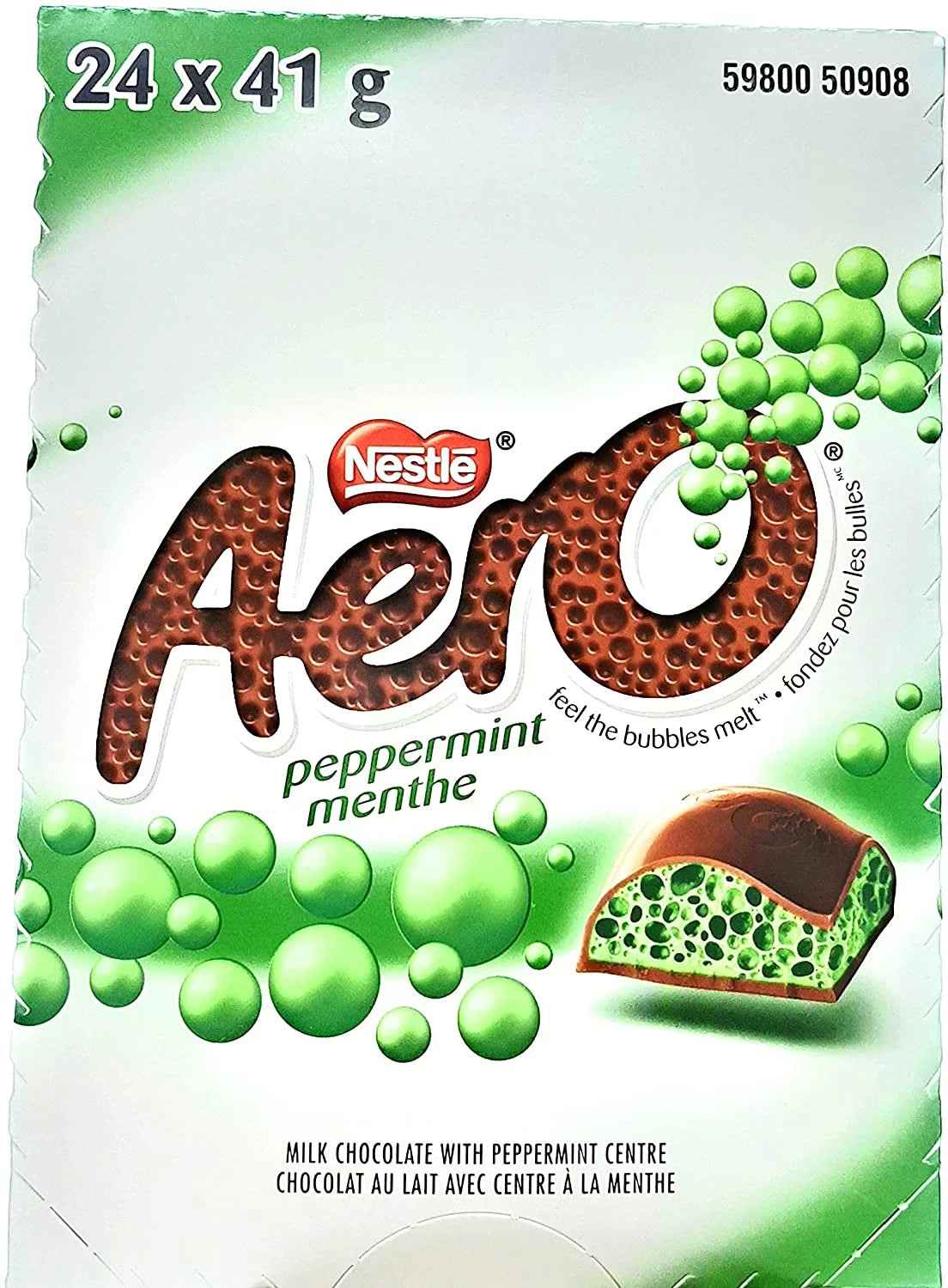 24-Pack Peppermint Chocolate Bar 41g M744534