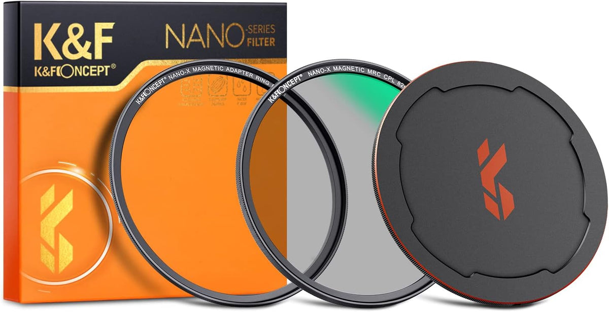 58mm Circular Polarizing Filter Kit with Adapter Ring and Lens Cap P91955