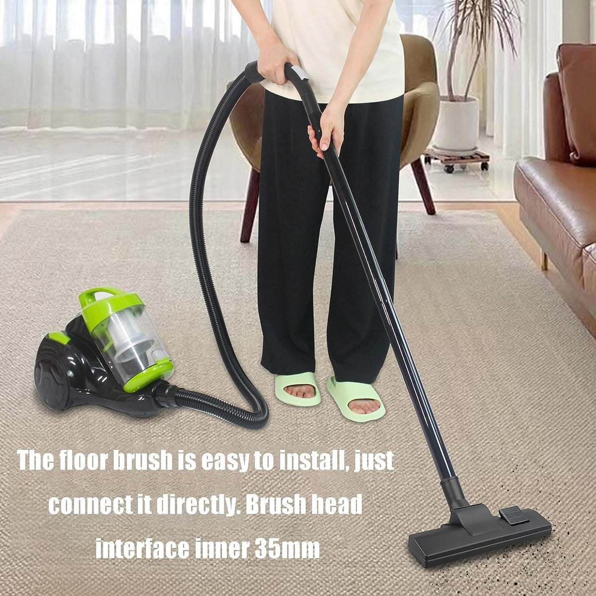 Floor Brush Head for Canister Vacuum B178554