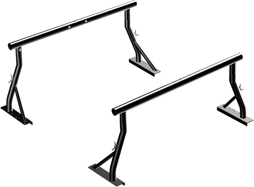 Steel Pickup Truck Ladder Rack Two Bar Set S16058