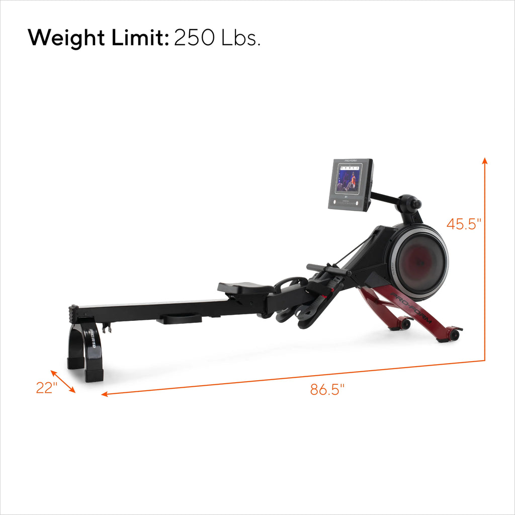 Rower with 10” Touchscreen L98011