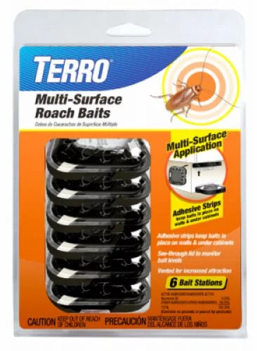 6-Pack Multi-Surface Roach Bait Stations N139