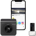 Gray 2K QHD Dash Cam with WiFi Z735572