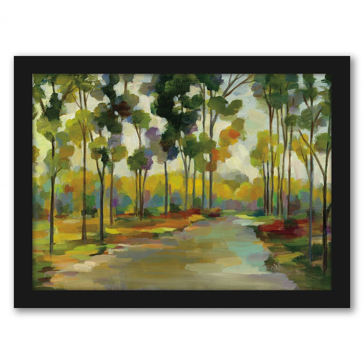 Black Framed Print 11x14 C1446