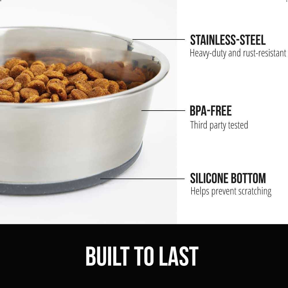 Stainless Steel Dog Bowl Set of 2 B209