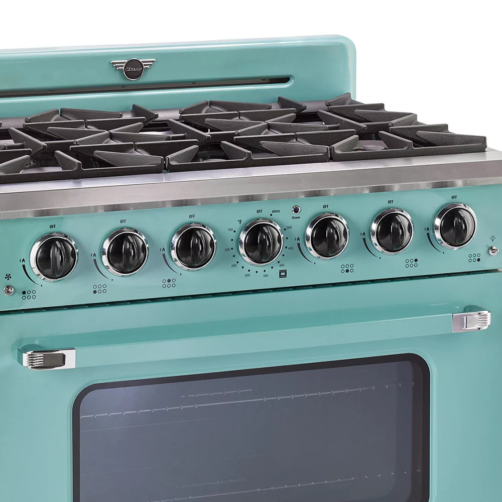 36" 5.2 cu/ft Freestanding Gas Range with Convection Oven and Sealed Burners B533