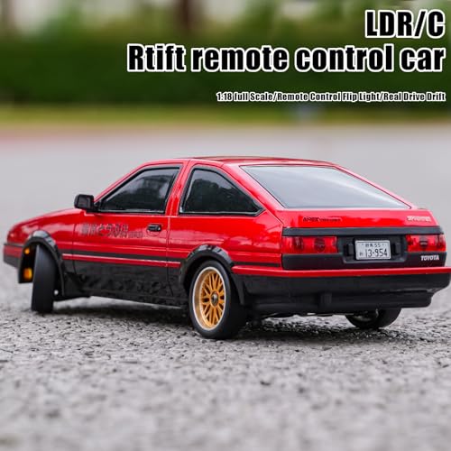 1/18 RC Drift Car 2.4GHz RWD with Gyroscope Blue A547213