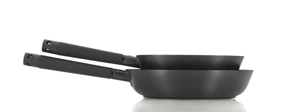 2pc Cast Aluminum Ceramic Nonstick Skillet Set M7908
