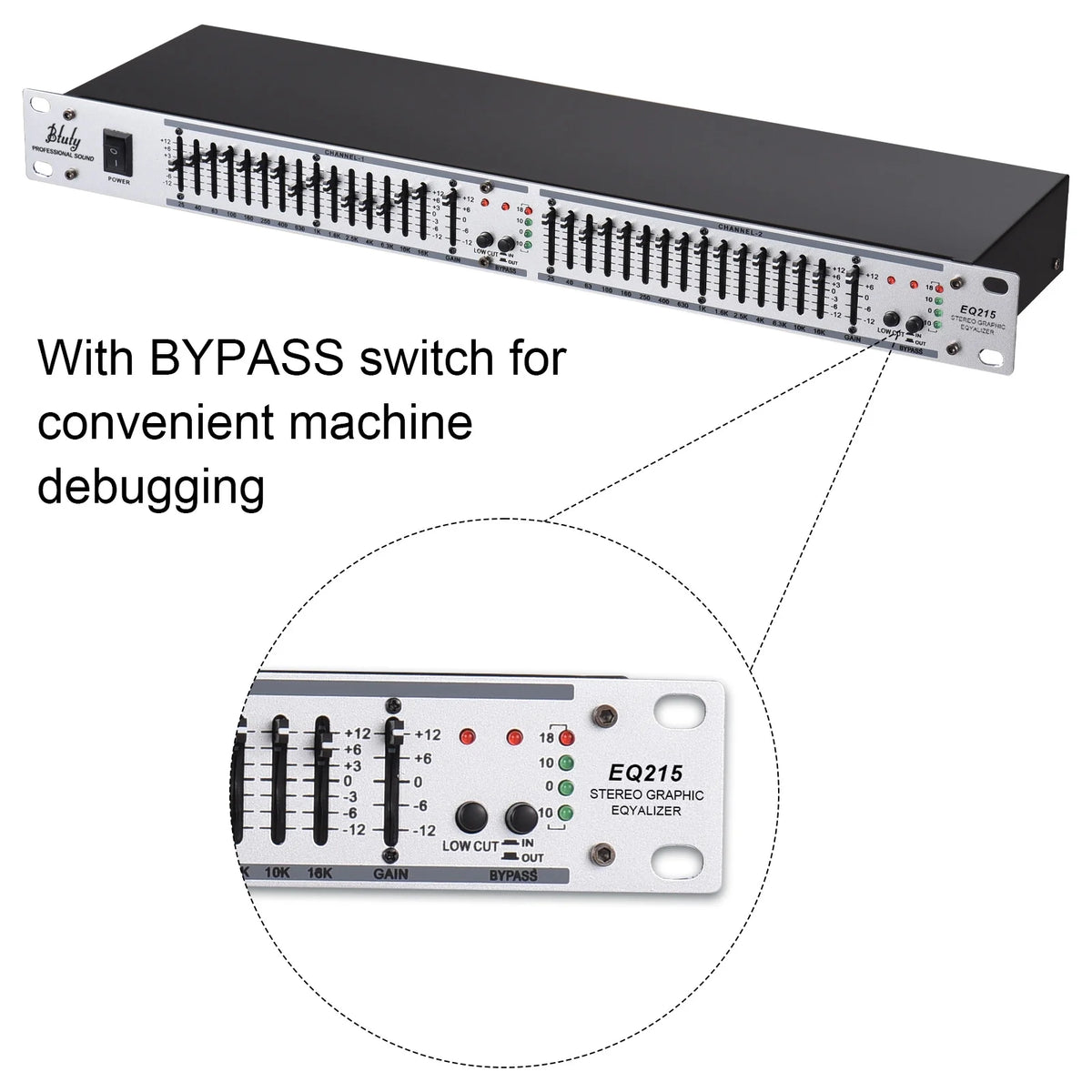 Dual Channel 15-Band Graphic Equalizer P43975
