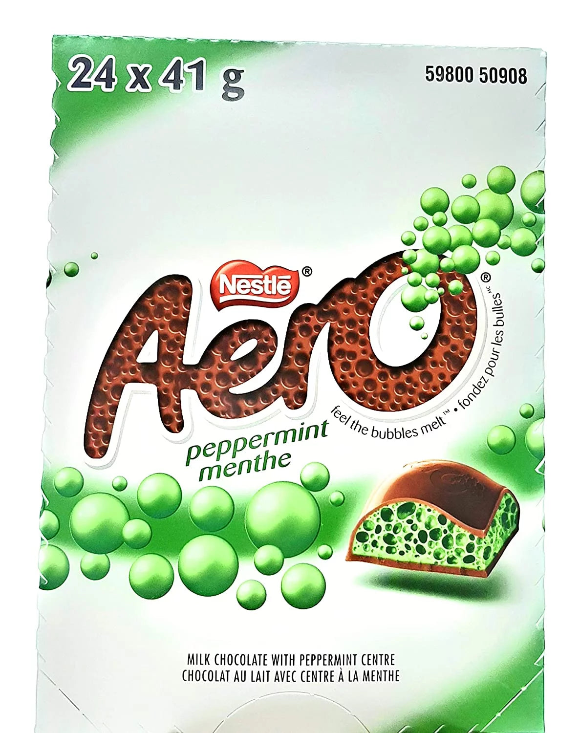 24-Pack Peppermint Chocolate Bar 41g M744534