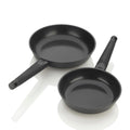 2pc Cast Aluminum Ceramic Nonstick Skillet Set M7908