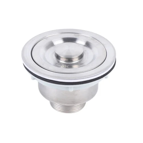 Flexible Pipe Sink Drain Hose Tube Silver Anti-odor K34386