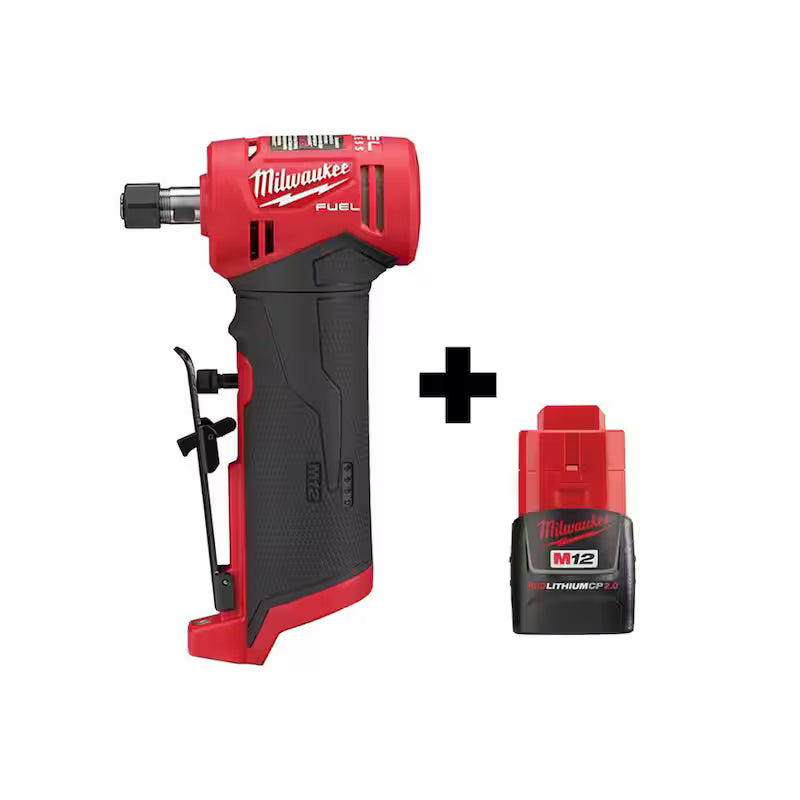 12V Lithium-Ion Brushless Cordless 1/4 in. Right Angle Die Grinder W866