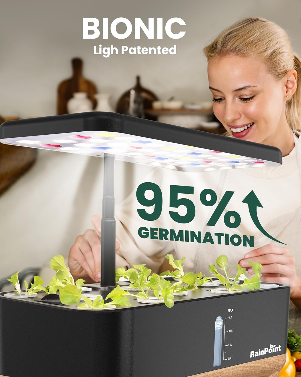 13 Pods Hydroponic Growing System P333598