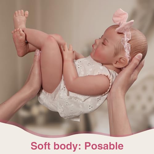 18 Inches Waterproof Full Vinyl Body Baby Doll H470