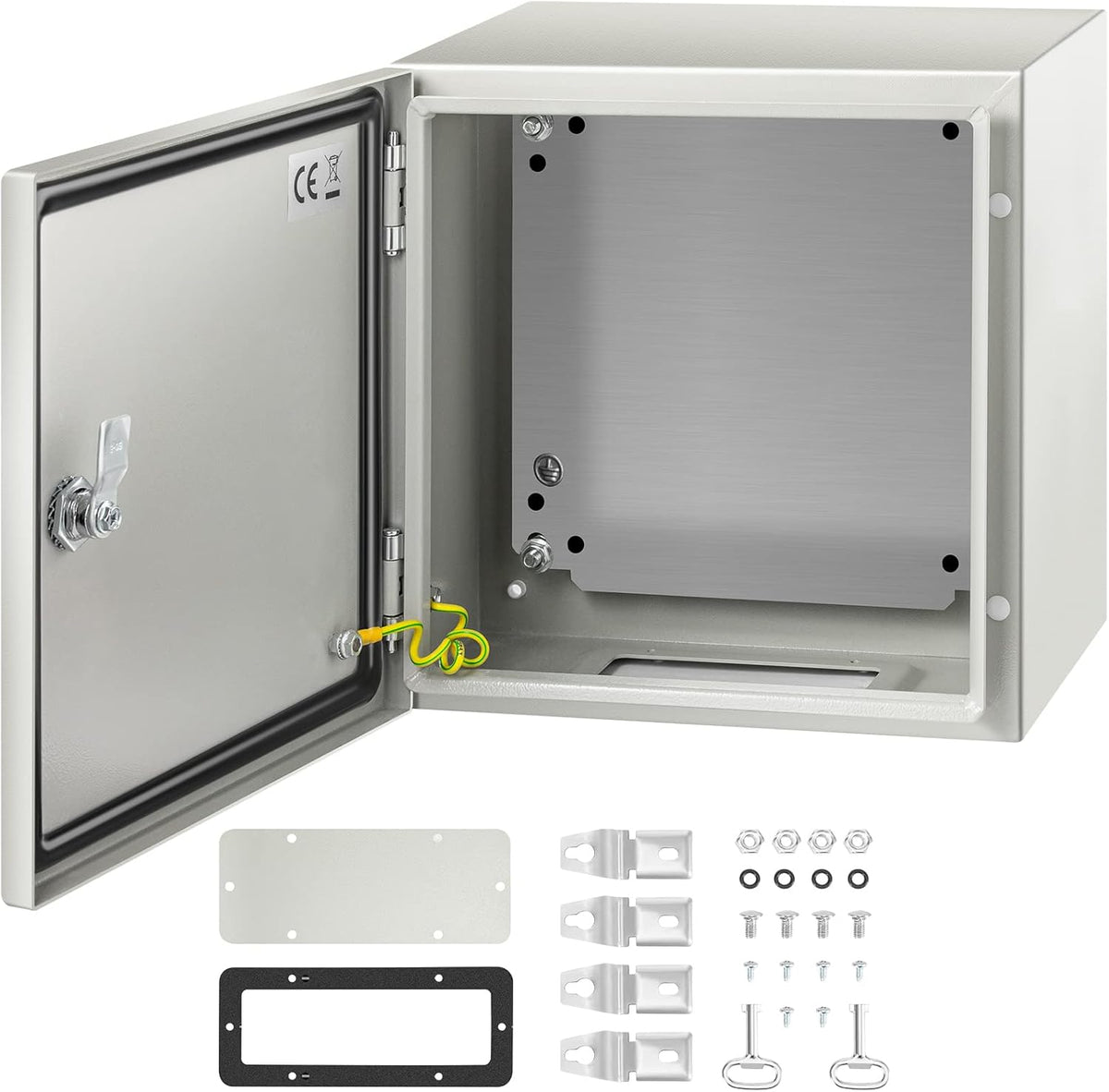 12 x 12 x 8'' NEMA 4X Steel Electrical Enclosure A65182