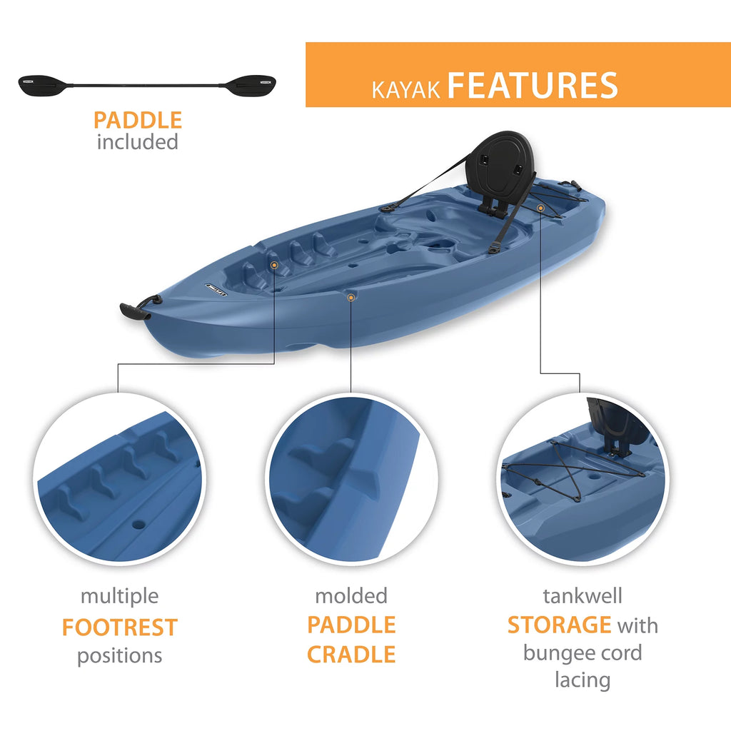 8 ft Sit-on-Top Kayak E78165