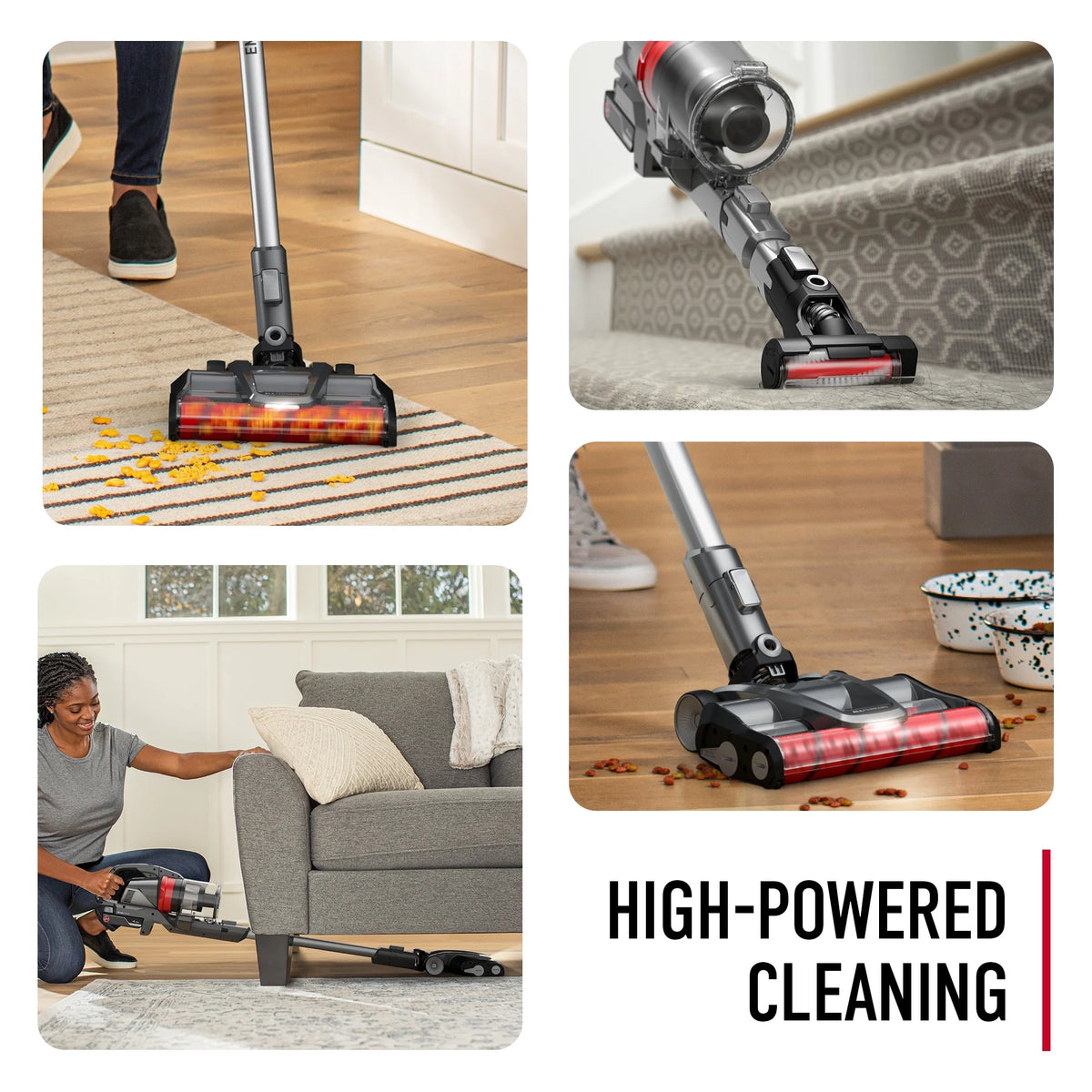 Cordless Stick Vacuum Cleaner with Dual Brush Roll Nozzle J312809